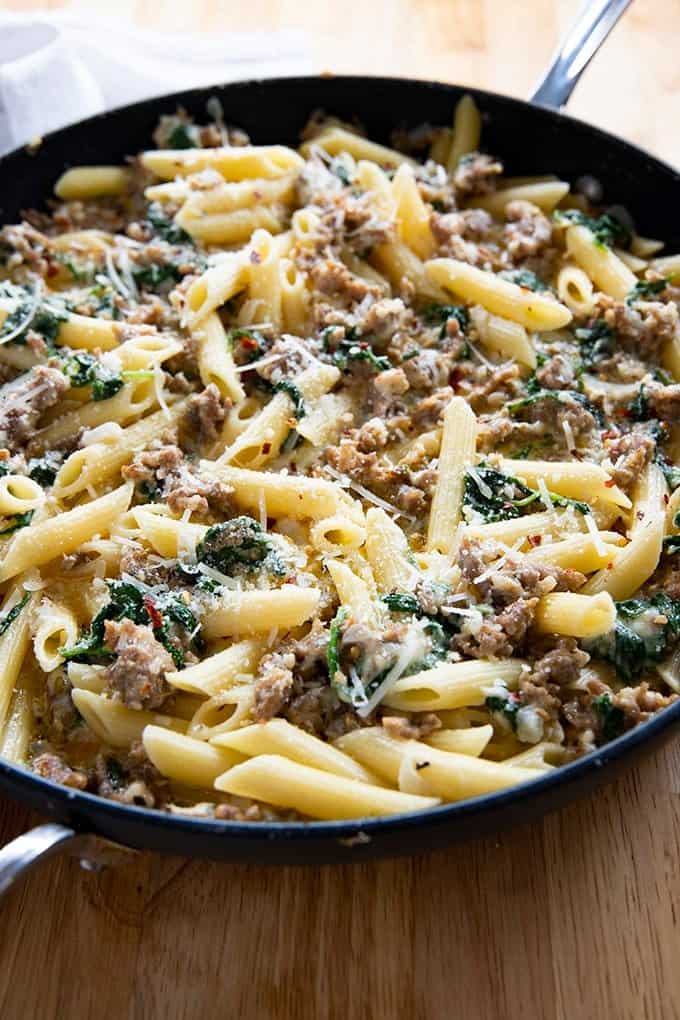 Unapologetically Creamy Sausage Pasta: Indulgent & Flavorful